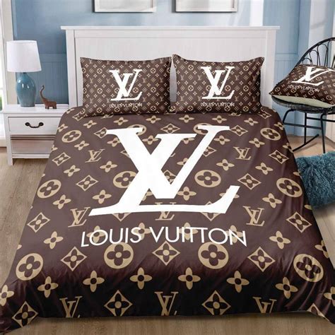 louis vuitton queen bed sheets|authentic Louis Vuitton bedding set.